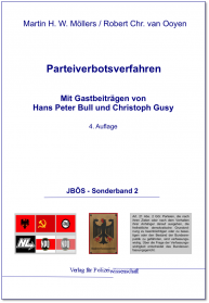 Parteiverbotsverfahren
JBÖS - SB 2
4. Auflage