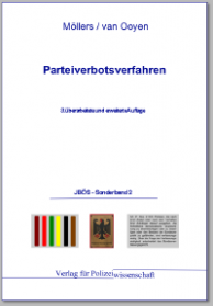 Parteiverbotsverfahren
JBÖS - Sonderband 2
3. Aufl. 2011